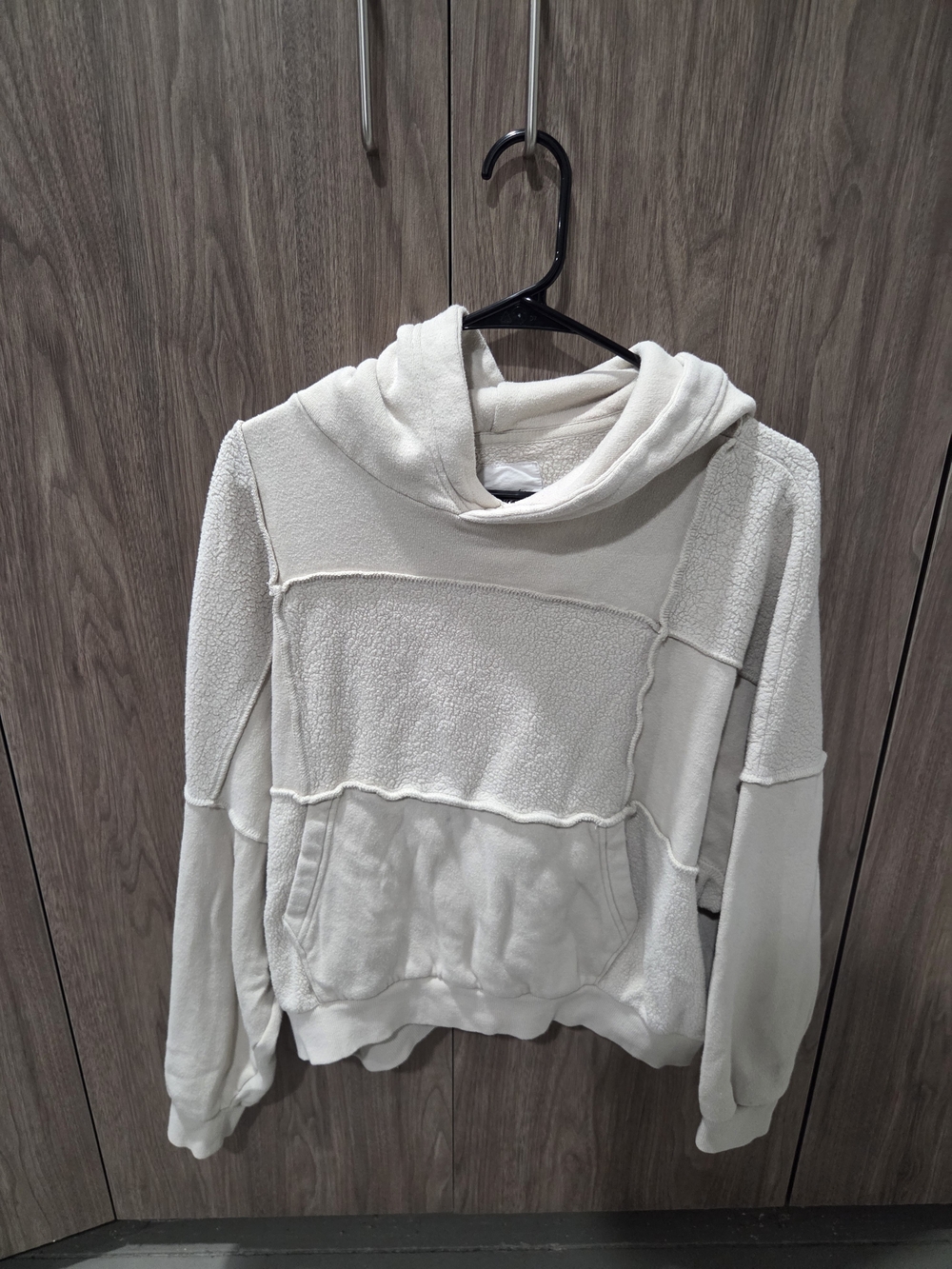 aerie Cream Cowl-Neck Pullover Sweater